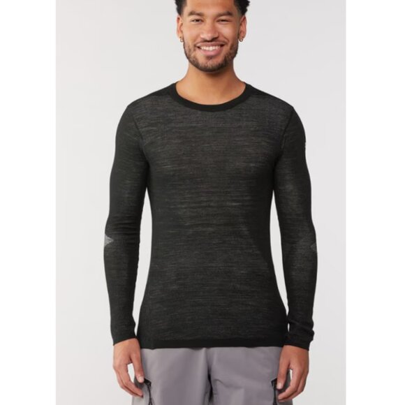 Smartwool Other - Smartwool Men's Intraknit Merino 200 Crew Base Layer Top Size Large Black